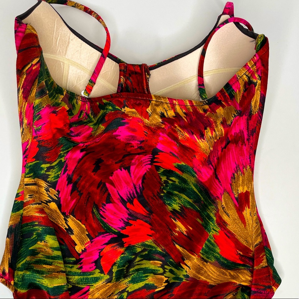 Vintage Mainstream One Piece Bathing Suit | Size 16 - Picture 5 of 8